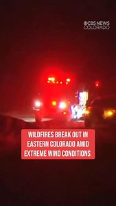 Wildfires erupted overnight across Colorado’s Eastern Plains, including near Yuma, amid extreme wind conditions. One blaze consumed more than 40,000 acres, prompting evacuations in affected areas, though most fires are now contained. Read more at the link in our bio. | CBS Colorado