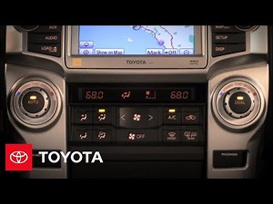 2011-2012 4Runner How-To: Manual Climate Control | Toyota