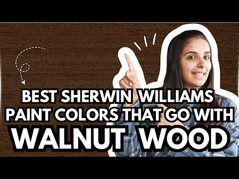 10 BEST Sherwin Williams Paint Colors That Go With Walnut Wood