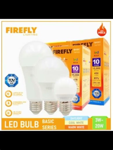 FIREFLY LED BULB Mura dito check tag product #shopeetagtowin