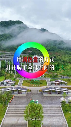 Open up the urban forest space of Chongyi County with a color palette #旅游在中国 #网红赣州 #客联四海 #走遍神州红在赣州