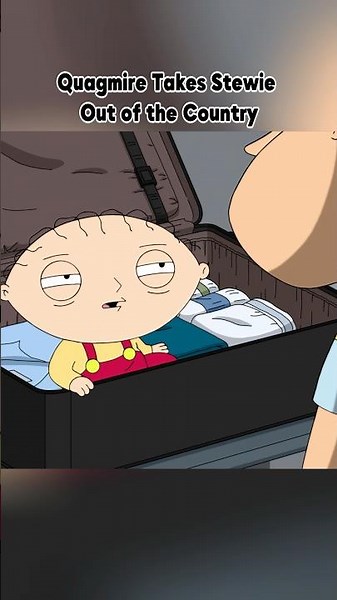 Stewie Travels Abroad with Quagmire #usa #familyguy #funny