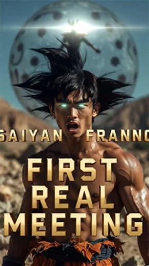 GOKU VS VEGETA: The First Real Life Meeting! #dragonball