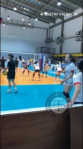 #Watch: Bella Belen does her vertical reach with approach test during the #PVLDraft Combine 🏐 📹 Justin Valencia/Tiebreaker Times | Tiebreaker Times