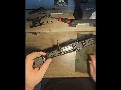 Springfield Hellion extended magazine release and extended bolt release