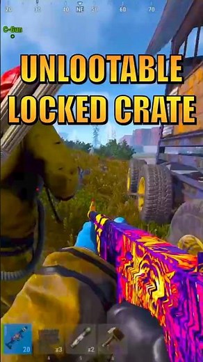 How To Loot UNLOOTABLE CRATE #rust