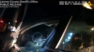 Body camera video shows man run over seconds after deputy tased him (Happened February, video released on 26 July)