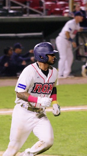 Light work @rosssy_50 Tied at the top, walked it off at the bottom! ⚾️🔥The Rox take the win for game 1 of the series! RoxOnTop #RoxRevival | Brockton Rox Baseball