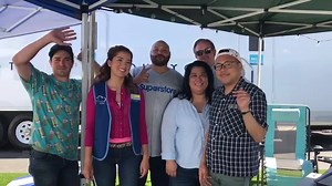 In honor of our premiere week, we had some fun surprising trams at Universal Studios Hollywood giving out #Superstore vests! Remember the countdown to our premiere is ON! Thursday Sept 28 at 8/7c on NBC! | Lauren Ash