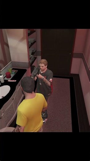 JIMMY IRRITATED MICHEAL & IT WENT WRONG! 💀 #gta5 #shorts