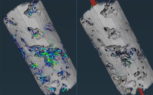 【Avizo培训练习】骨化 和 绝对渗透率实验模拟