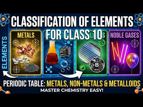 Class 10 classification of elements 2083 | topper trick