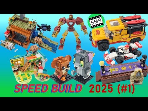 10 LEGO speed builds of 2025 (#1)