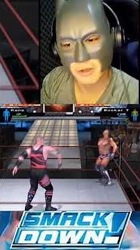 WWE Kane vs Booker T Smackdown #ps2 #wwe #ps2games #wwefan #wweraw #jifsun #shorts