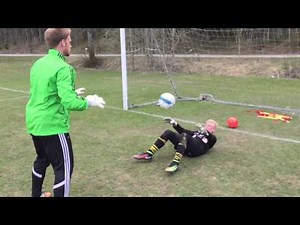 Målvaktsträning fotboll