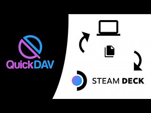 Easy file transfers from PC to Steam Deck with QuickDAV (Now Free and Open Source!)