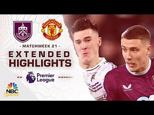 Burnley v. Manchester United | PREMIER LEAGUE HIGHLIGHTS | 1/7/2026 | NBC Sports