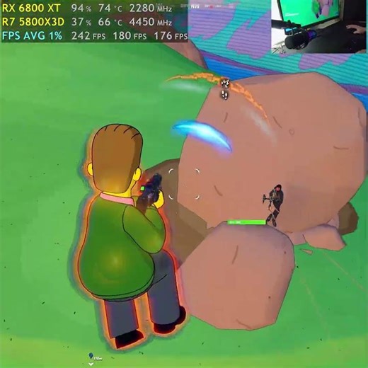 Fortnite 4K Performance Mode Gameplay #124