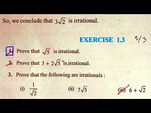 10 th (NCERT) Mathematics-REAL NUMBER CHAPTER-1 EXERCISE- 1.3 (Solution) | Pathshala (Hindi)