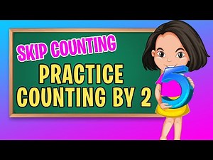 Counting by 2's to 20 | Counting Time | Learn and Practice Skip Counting