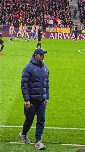 IGOR TUDOR LOOKING STUNNED AFTER VERY POOR START: Atlético Madrid v Tottenham Hotspur
