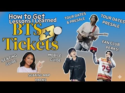 BTS 2026 Ticketing Guide: Tips I Wish I Knew Before Yoongi, Hobi & Jin's Tours #BTS2026 #Ticketing