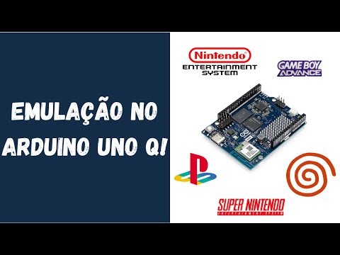 Como Rodar Jogos Retrô no Arduino UNO Q! RetroArch, DuckStation e Redream, GBA, SNES, PSX, Dreamcast