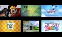 Mix of 6 videos from youtube : 6 Disney Junior Theme Songs