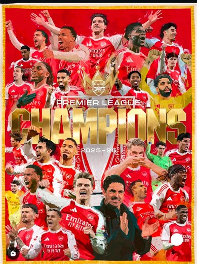 🎵LET IT AAALL WORK OOUUT 🎤🎶 On est les CHAMPIIIOOOONS 🎉🎉🎉🎉🎉 #Arsenal #Champions #PremierLeague #Football #pourtoi