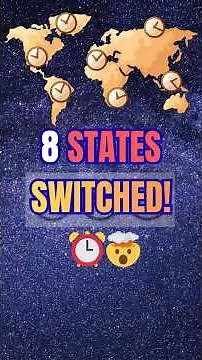 8 US States CHANGED Time Zones! ⏰😱