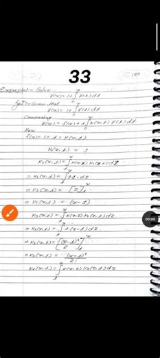 solution of volterra integral equation by resolvent kernel