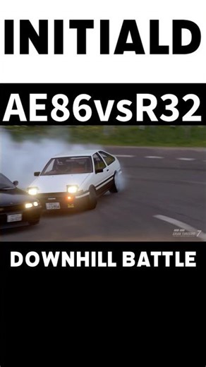 If Initial D Was Made in 2026 | AE86 Downhill on a Forgotten Touge (GT7) #80smusic #initiald #drift