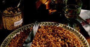 Tarte moelleuse aux pignons