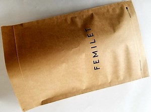 Custom Paper Mailers Kraft Envelope Mailing Bags with Peel and Seal Fl