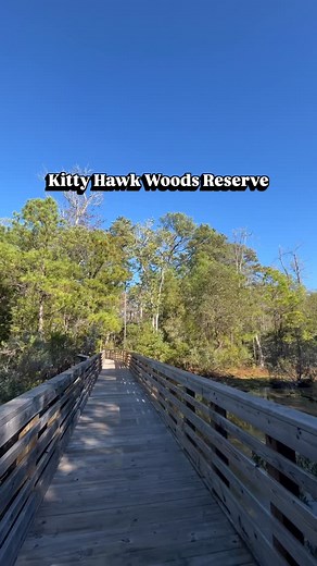 Reserve some time during your next OBX vacation for a visit to Kitty Hawk Woods🍃 #obx #outerbanksnc #kittyhawk | Sun Realty Outer Banks Vacation Rentals