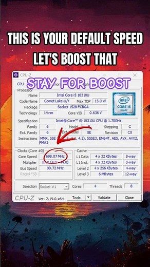 Your CPU runs at 5% by default — here's the fix #shorts