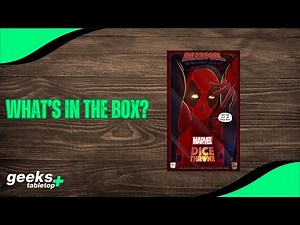 What's in the Box? - Dice Throne Deadpool Deluxe Hero Box