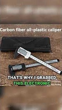 AliExpress Measuring Tool with Insane Precision ⚙️ Digital Vernier Caliper Review