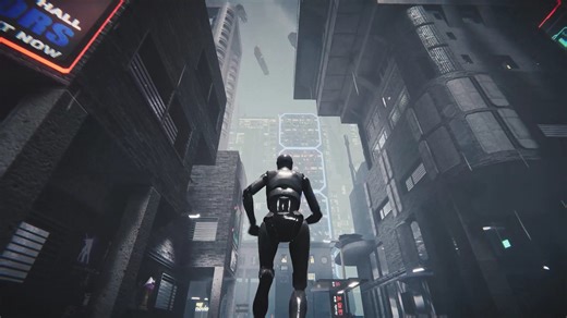 Unity场景 – 科幻霓虹灯建筑 SciFi Neon Buildings