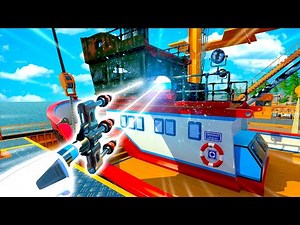 CLEANING A BOAT WITH MY NEW PRESSURE WASHER IN POWERWASH SIMULATOR!