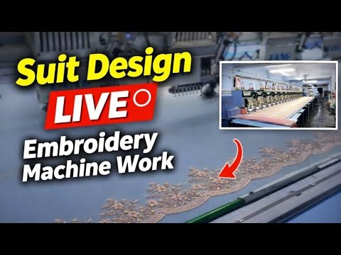 embroidery machine suit design || embroidery machine suit | Rohit Daily Vlogs
