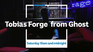 68K views · 549 reactions | Tobias Forge, the mysterious leader of masked occult rock band, Ghost will be guest programming Rage behind a veil of darkness. Selections Metallica, Slayer, Black Eyed Peas, Nirvana and more! Tune in Saturday June 22 from 10am and midnight on ABC TV. DETAILS: https://ab.co/2KV3jrp | rage | Facebook