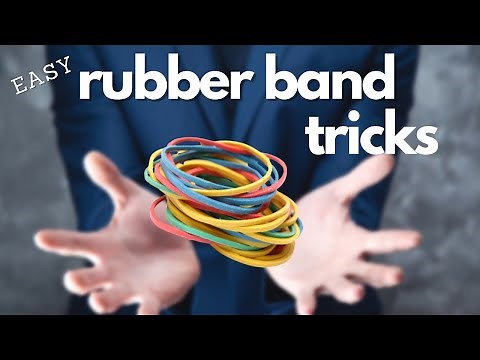 Rubber Band Magic Tricks For Beginners - Best Easy Magic Tricks #rubberbandtricks #easymagictricks