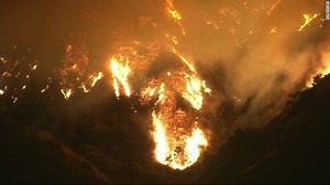 5,000 acres burn in Los Angeles-area brush fire