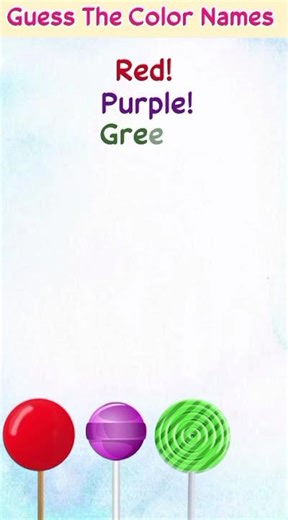 Guess The Color Names | Learn Color Names For Kids | Learn Colors In English,Red,Pink/ Kids learn TV