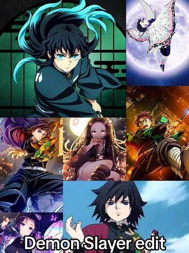 Demon Slayer Anime Edit Featuring Nezuko and Tanjiro