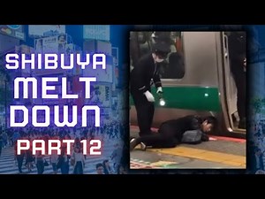 Shibuya Meltdown: People Sleep At The Train Station And The Streets Of Japan