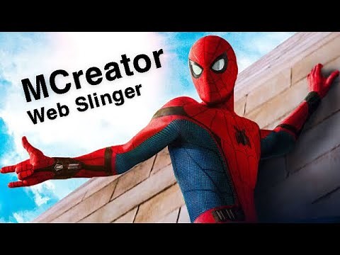 MCreator || webslinger in minecraft || finished