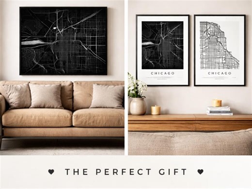 Personalized City Map Print | Custom Location Poster (digital Download) - Etsy