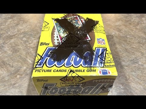 1984 TOPPS FOOTBALL CARDS! BBCE BOX OPENING! DAN MARINO + JOHN ELWAY ROOKIE HUNT!